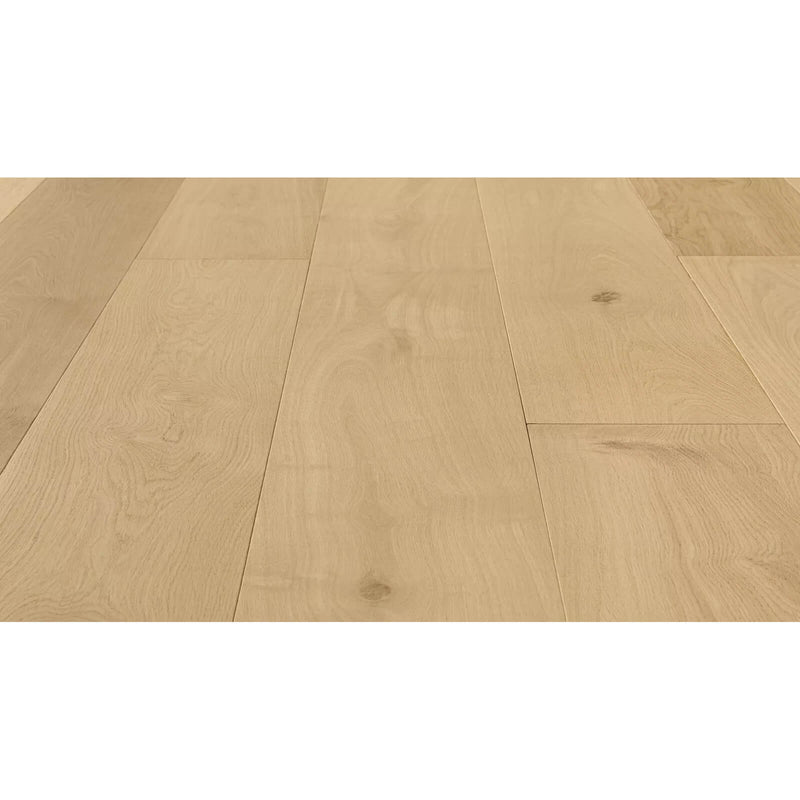 Timbertop Absolute European oak flooring with warm honey tones, visible wood grain and long engineered planks.