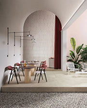 Timeline 10 - White 48x48 Porcelain Tile