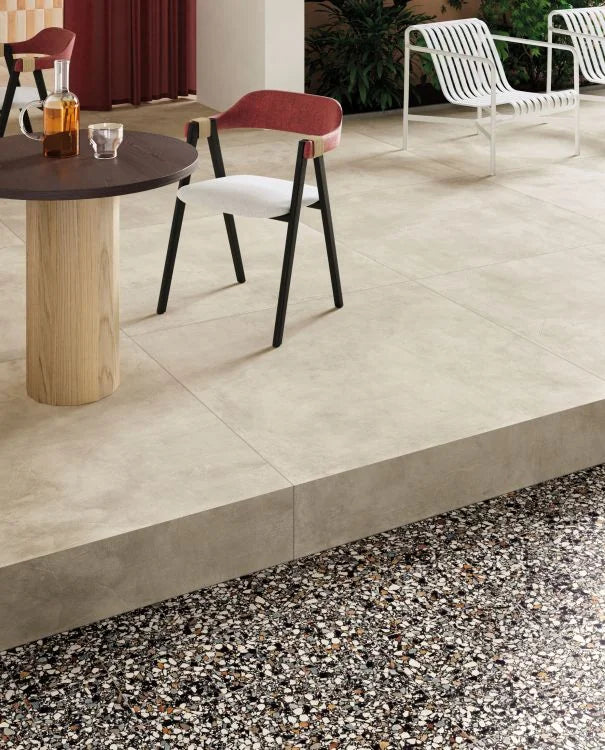 Timeline 10 - White 48x48 Porcelain Tile
