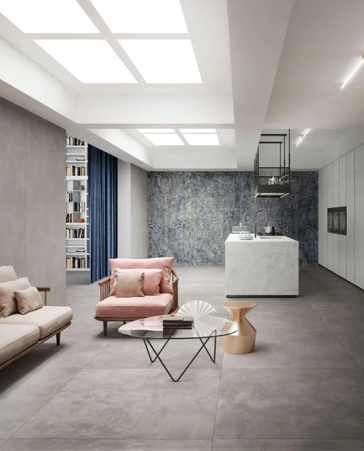 Timeline 5 - Grey 48x48 Porcelain Tile