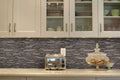 Titan Interlocking Pattern Misc. 0.31 Inch Porcelain Stone Blend Mosaic Tile