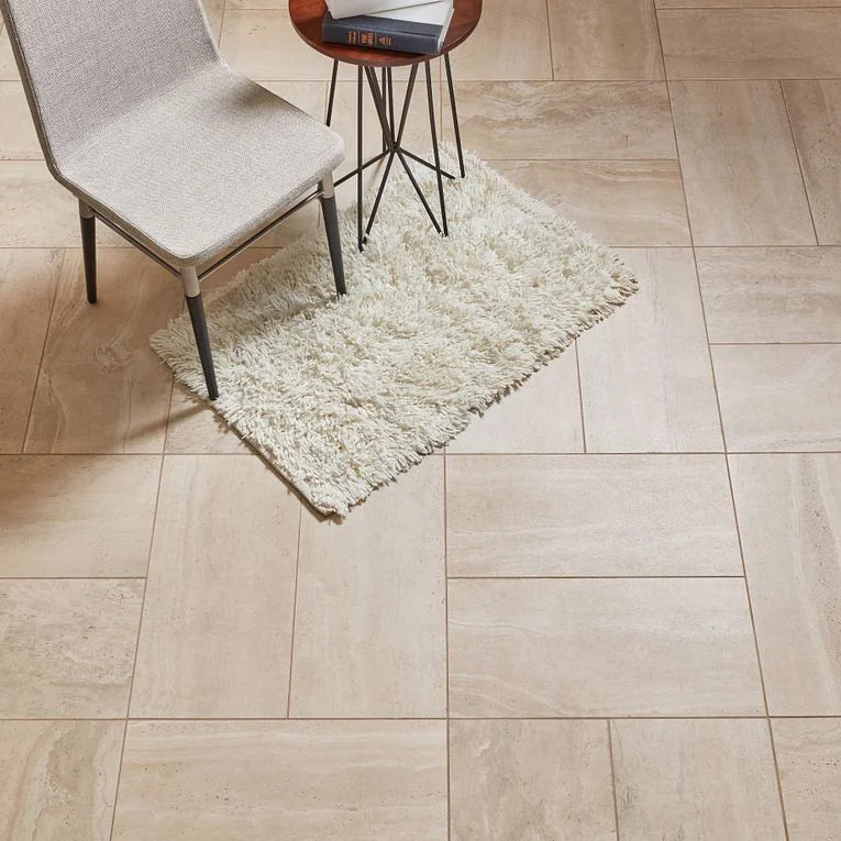 Tivoli Beige 3x12 Surface Bullnose Porcelain Trim