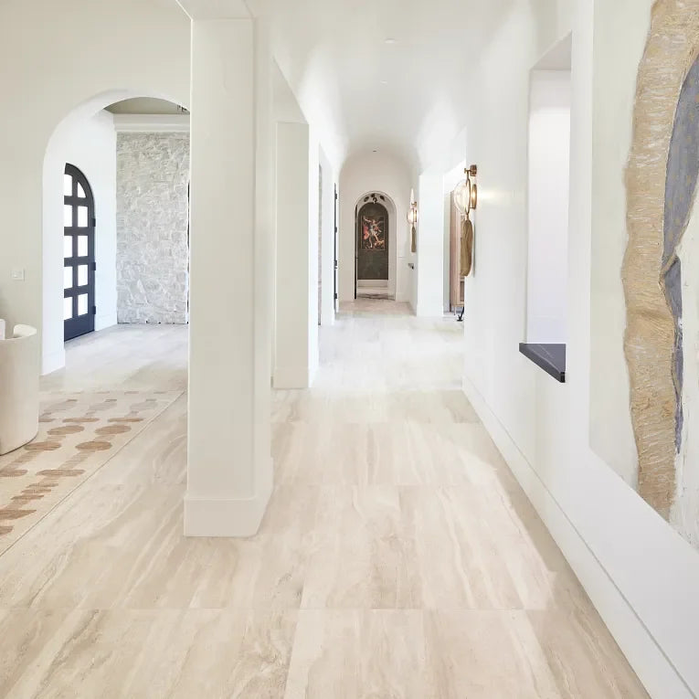 Tivoli Beige 3x12 Surface Bullnose Porcelain Trim