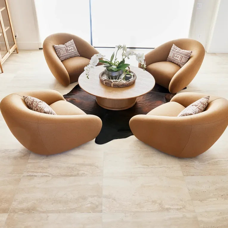 Tivoli Beige 3x12 Surface Bullnose Porcelain Trim