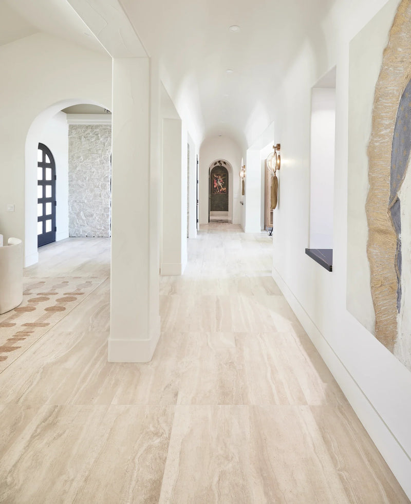 Tivoli Beige 3x12 Surface Bullnose Porcelain Trim