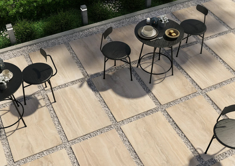 Tivoli Beige 3x12 Surface Bullnose Porcelain Trim