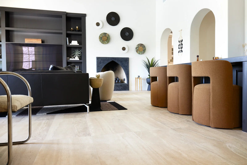 Tivoli Beige 3x12 Surface Bullnose Porcelain Trim