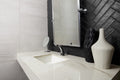 Tivoli Bianco 3x12 Surface Bullnose Porcelain Trim