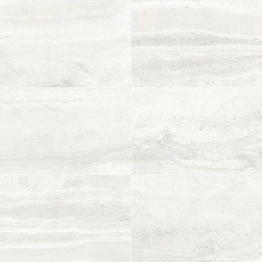 Tivoli Bianco 3x12 Surface Bullnose Porcelain Trim