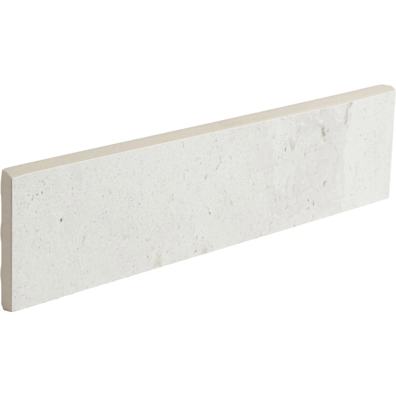 Tivoli Bianco 3x12 Surface Bullnose Porcelain Trim
