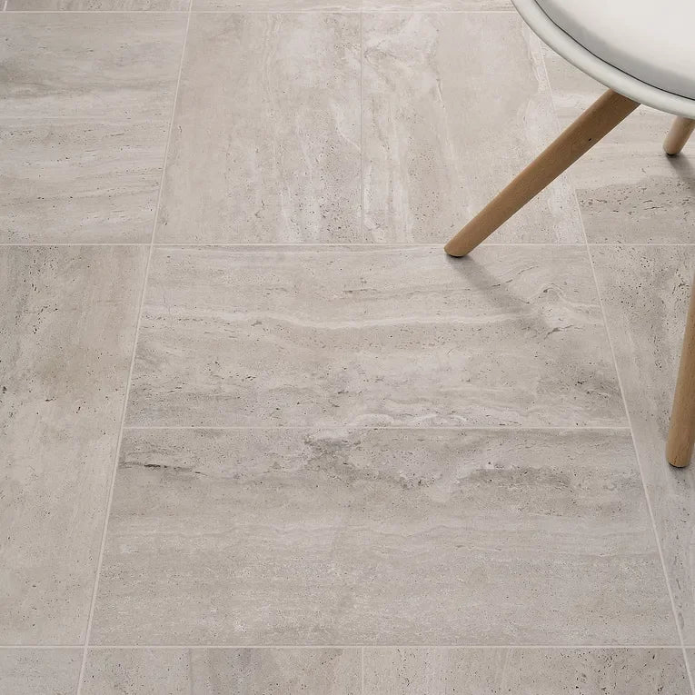 Tivoli Grigio 3x12 Surface Bullnose Porcelain Trim