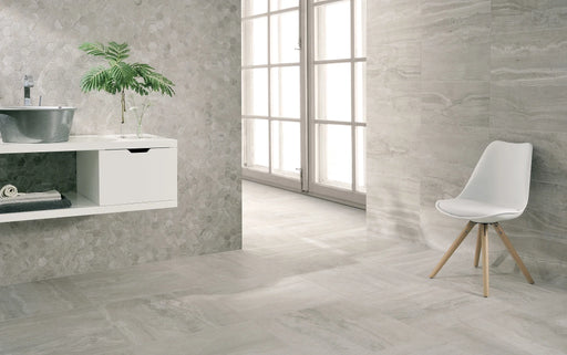 Tivoli Grigio 2x2 Porcelain Mosaic