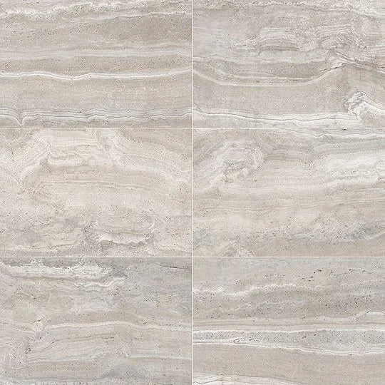 Tivoli Grigio 3x12 Surface Bullnose Porcelain Trim