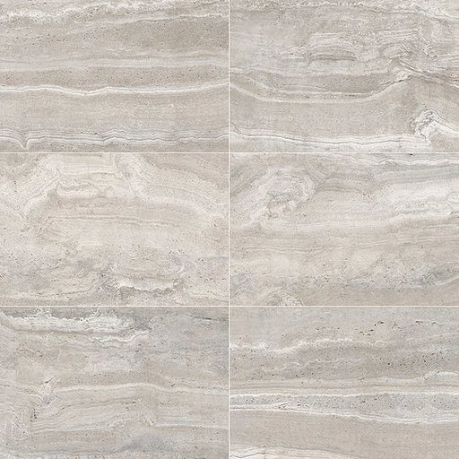 Tivoli Grigio 3x12 Surface Bullnose Porcelain Trim