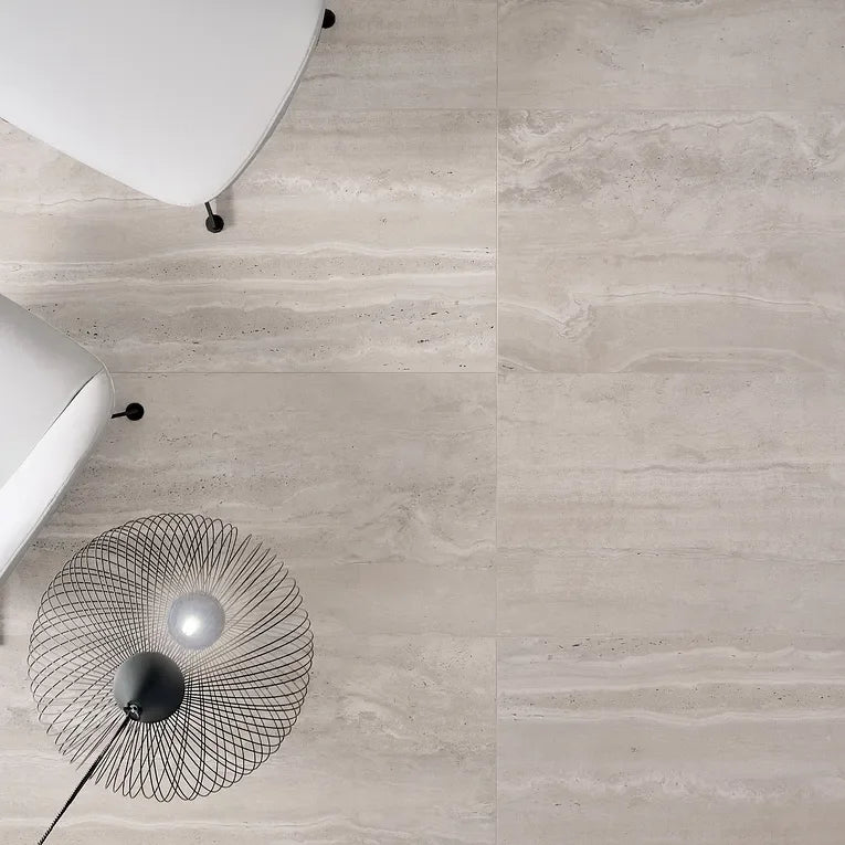 Tivoli Grigio 3x12 Surface Bullnose Porcelain Trim
