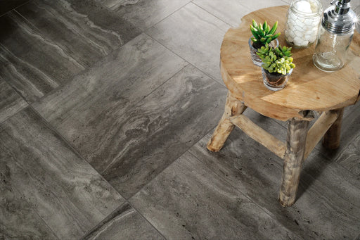 Tivoli Nero 12x24 Matte Porcelain Tile