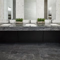 Tivoli Nero 3x12 Surface Bullnose Porcelain Trim