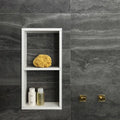 Tivoli Nero 3x12 Surface Bullnose Porcelain Trim