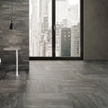 Tivoli Nero 3x12 Surface Bullnose Porcelain Trim