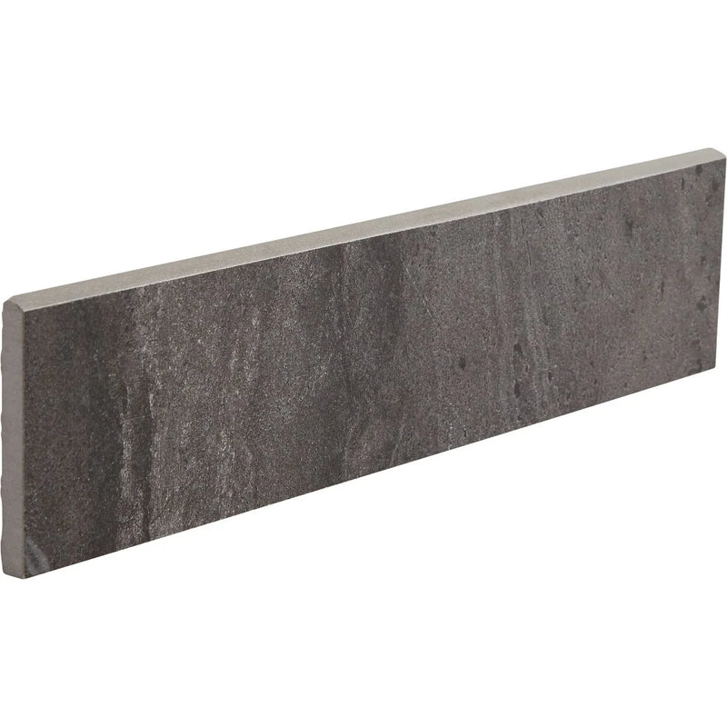 Tivoli Nero 3x12 Surface Bullnose Porcelain Trim