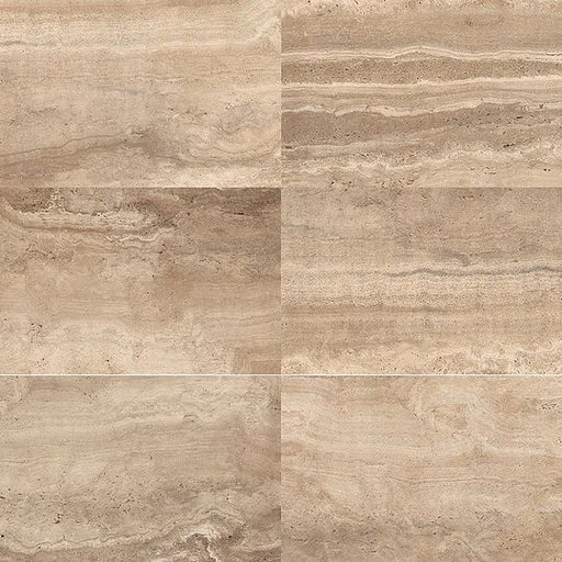 Tivoli Noce 3x12 Surface Bullnose Porcelain Trim