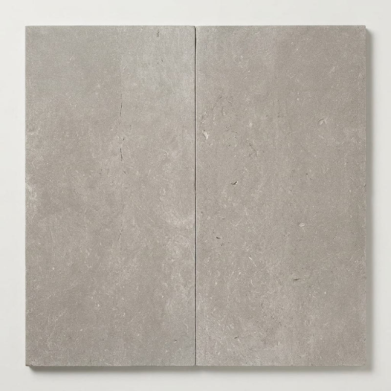 Touques Gris Limestone Tile 12x24 Honed 3/8 inch close-up