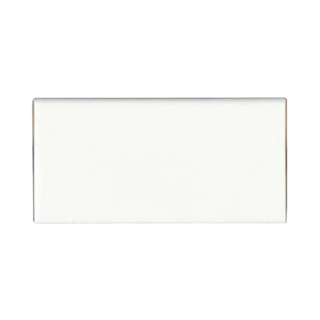 Traditions Bullnose Ice White Matte 6x3 Ceramic Trim