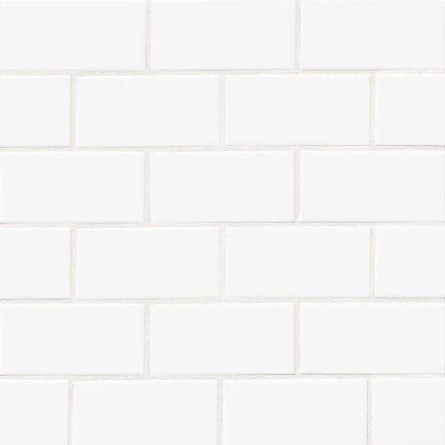 Traditions Ice White 3x6 Matte Finish Ceramic Tile