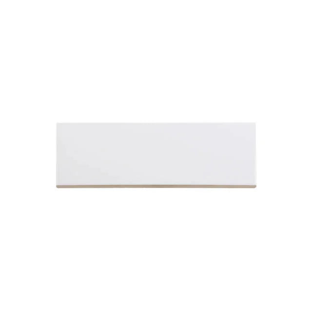Traditions Ice White 4.25x10 Matte Ceramic Tile