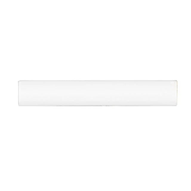 Traditions Ice White 6x1 Quarter Round Bright Ceramic Trim