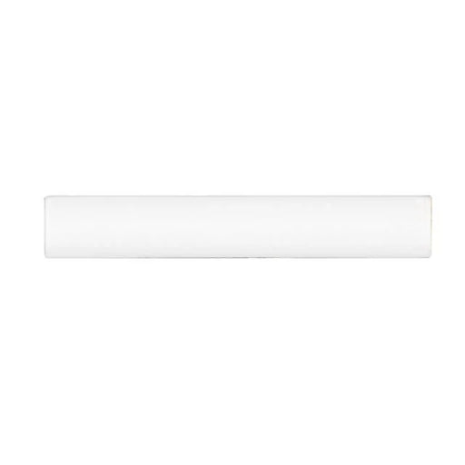 Traditions Ice White 6x1 Quarter Round Bright Ceramic Trim