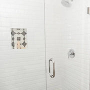 Traditions Ice White 6x3 Beveled Edge Gloss Ceramic Tile