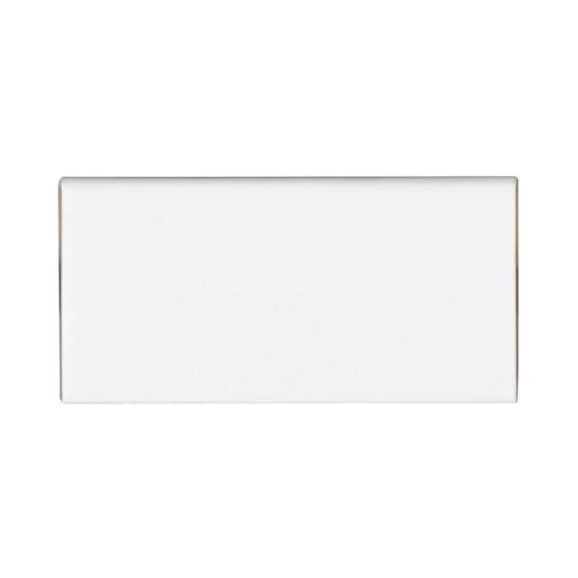 Traditions Ice White 6x3 Bullnose Bright Ceramic Trim