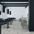 Trav Series Grey 3x12 Surface Bullnose Matte Porcelain Trim