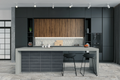 Trav Series Grey 3x12 Surface Bullnose Matte Porcelain Trim