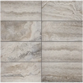 Trav Series Grey 3x12 Surface Bullnose Matte Porcelain Trim
