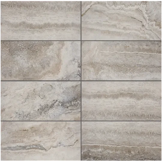 Trav Series Grey 2x2 Matte Porcelain Mosaic