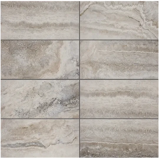 Trav Series Grey 2x2 Matte Porcelain Mosaic