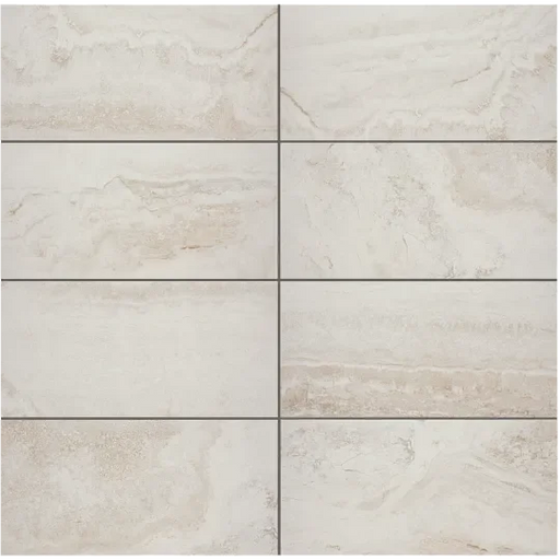 Trav Series Ivory 2x2 Matte Porcelain Mosaic
