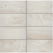 Trav Ivory 12x24 Matte Porcelain Tile