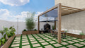 Trav Series Sand 3x12 Surface Bullnose Matte Porcelain Trim