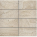 Trav Series Sand 3x12 Surface Bullnose Matte Porcelain Trim