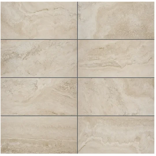 Trav Series Sand 3x12 Surface Bullnose Matte Porcelain Trim