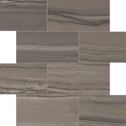 Travel Amazonian Bark 3x6 Matte Porcelain Mosaic Tile