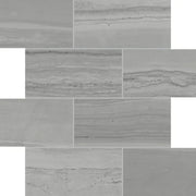 Travel Indian Ash 3x6 Matte Porcelain Mosaic Tile