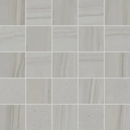 Travel Polar White 2x2 Matte Porcelain Mosaic Tile