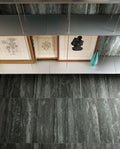 Travertino Black 16x32 Matte Travertine Look Porcelain Tile