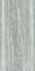 Travertino Grey 24x48 Glossy Travertine Look Porcelain Tile