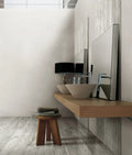 Travertino White 24x48 Matte Travertine Look Porcelain Tile