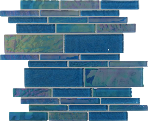 Treasure Topazstone Irregular Glass Mosaic Tile